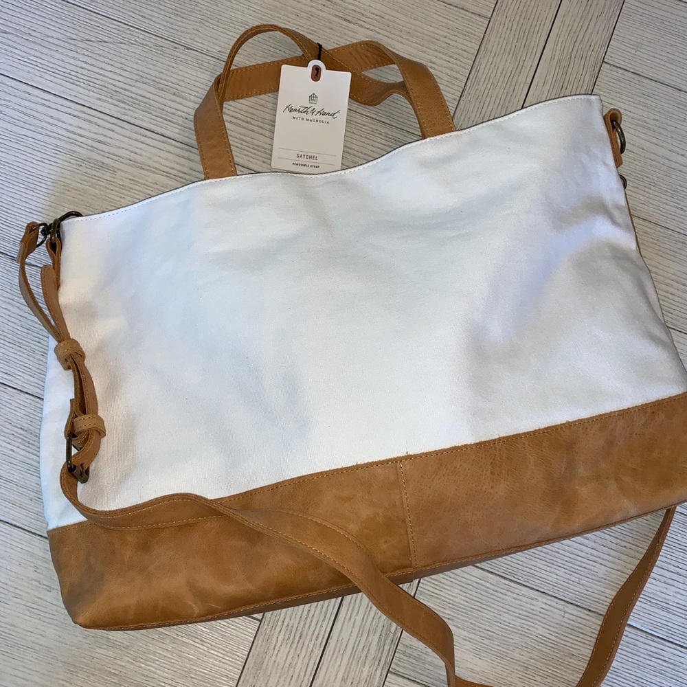 Magnolia Hearth & Home Satchel NWT